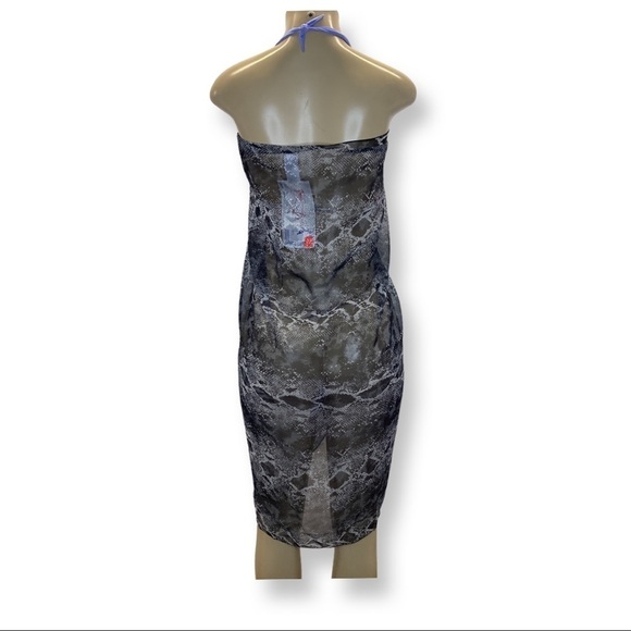 Zuliana Animal Print Long Sarong. Made In USA. New WithTags. - Picture 3 of 4